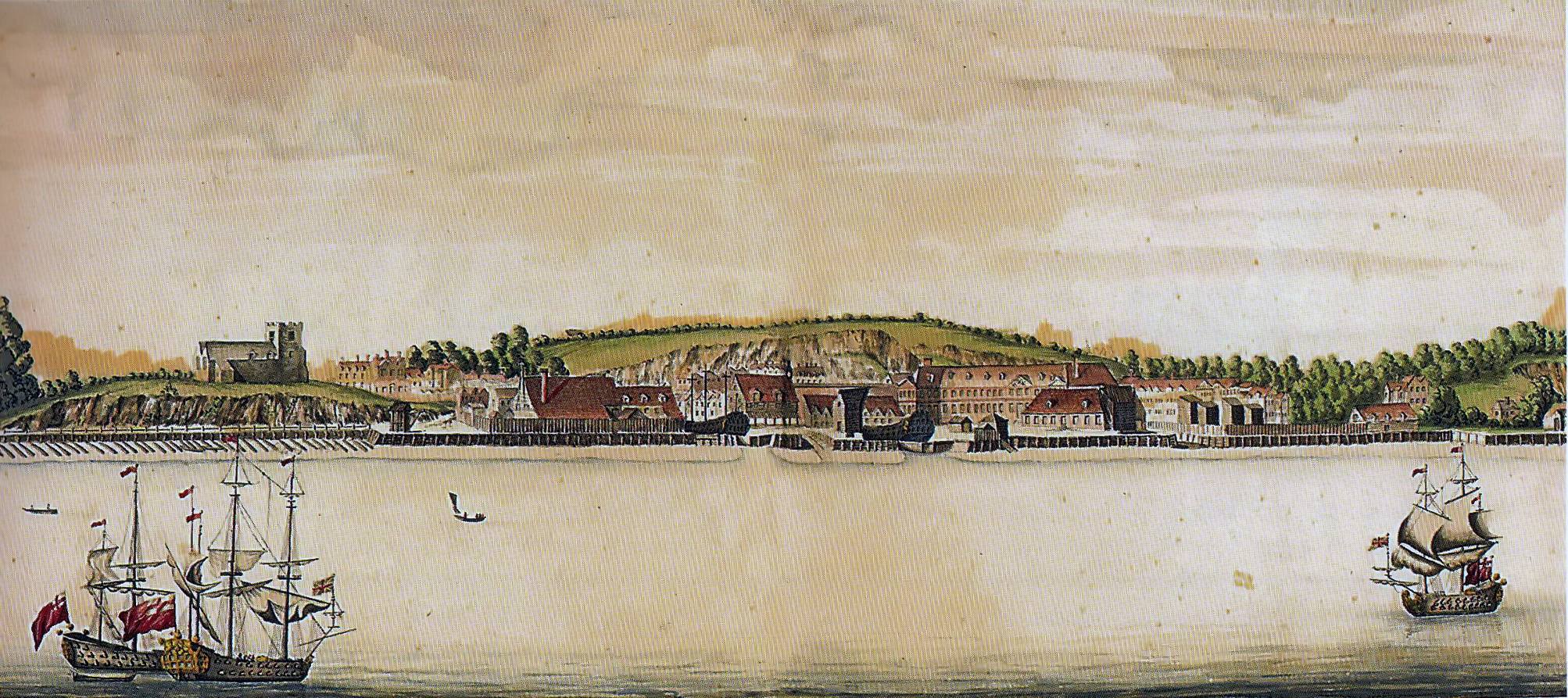 Woolwich Dockyard, London c. 1600s