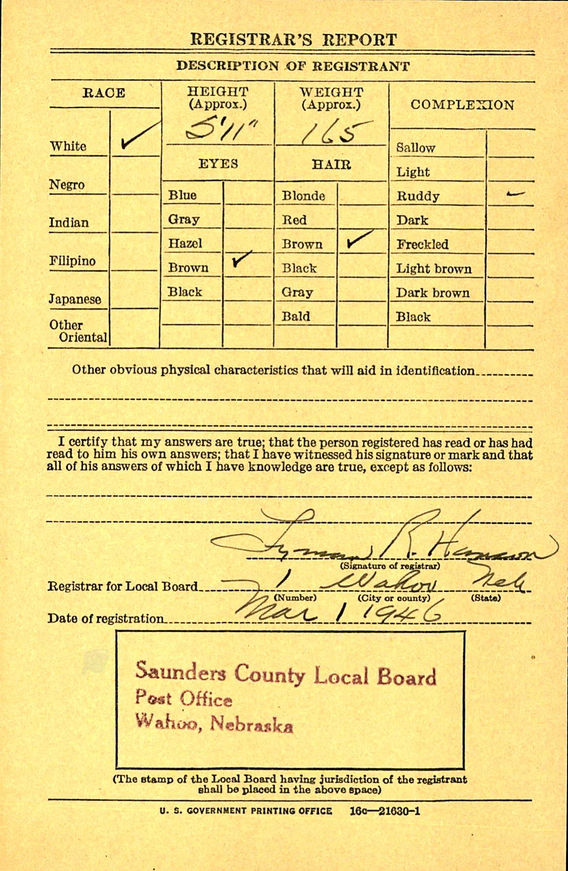 1907 Center Township Section 10
