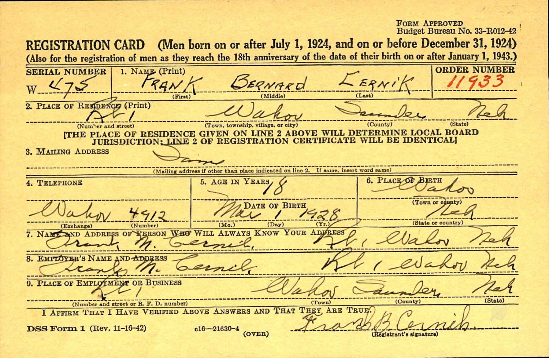1907 Center Township Section 10
