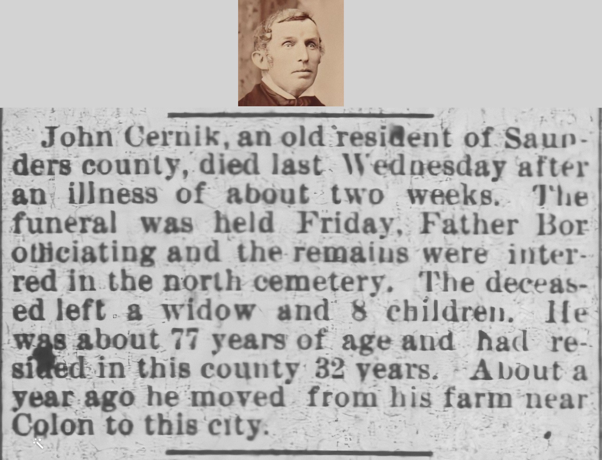 1907 Center Township Section 10