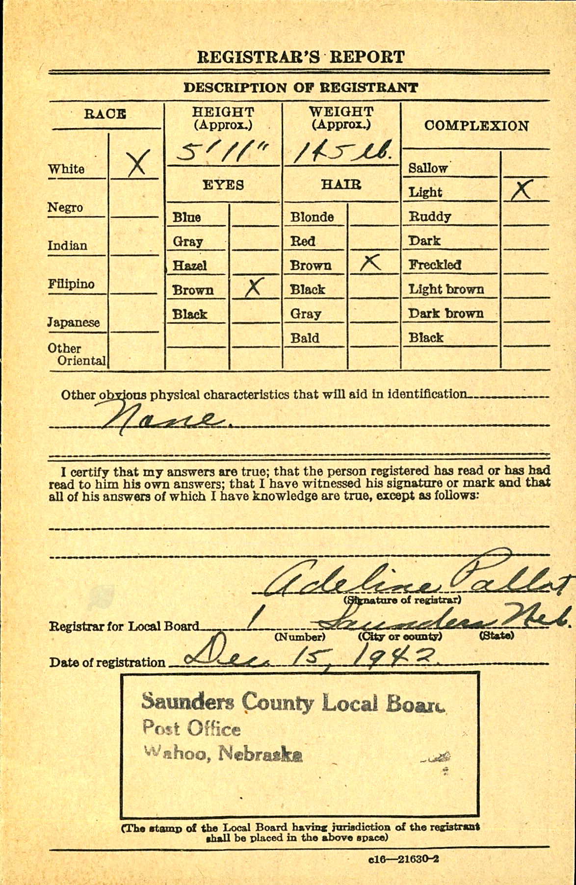 1907 Center Township Section 10