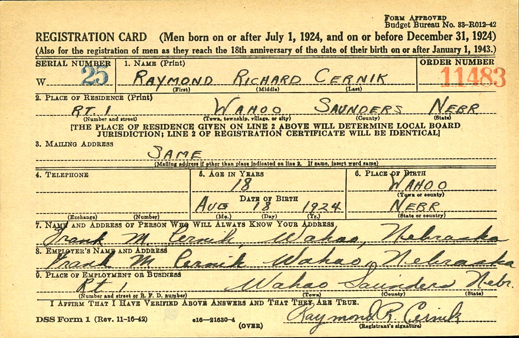 1907 Center Township Section 10