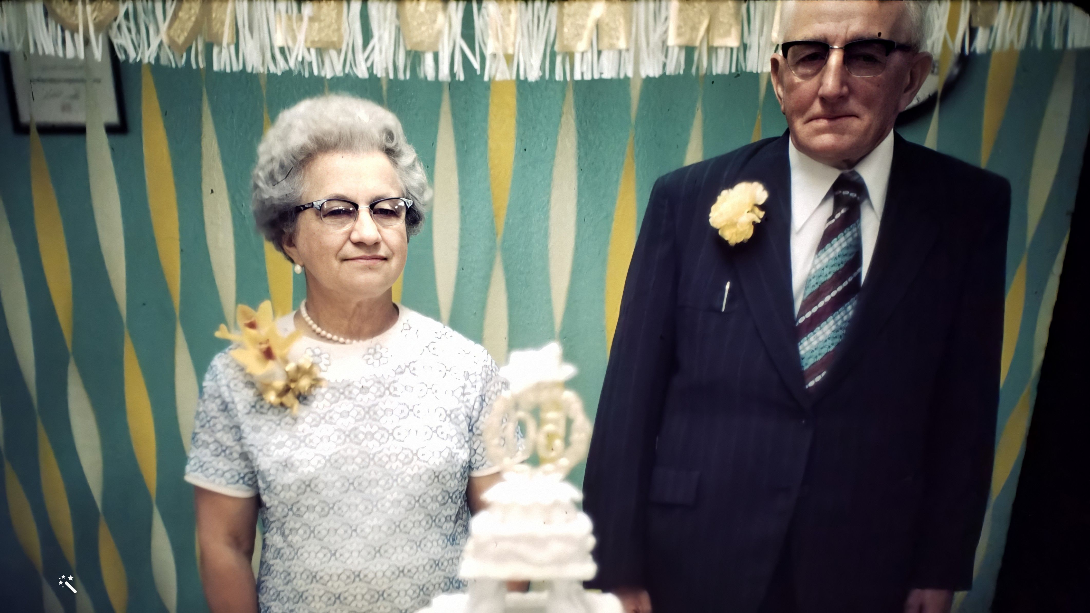Bessie and Frank 50th Anniversary