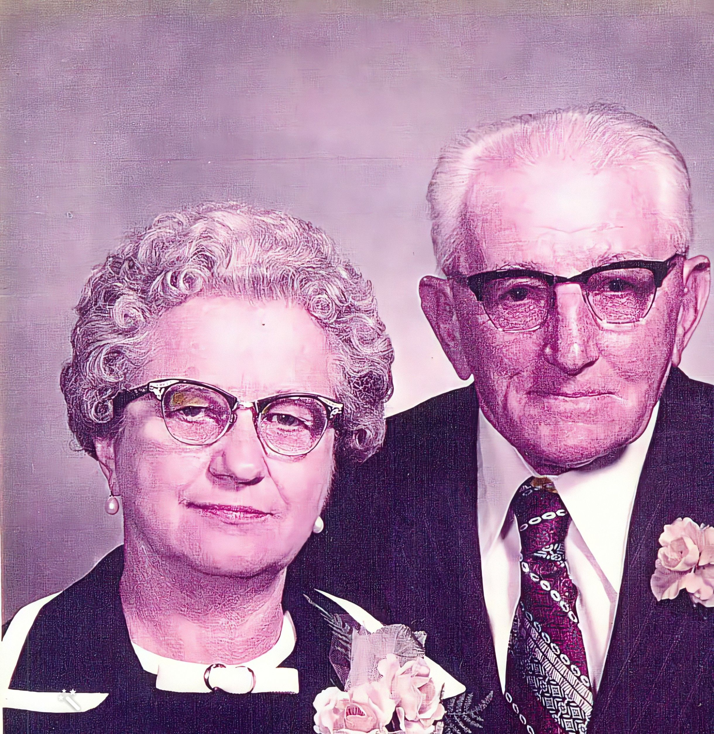 Frank and Bessie 50th Anniversary