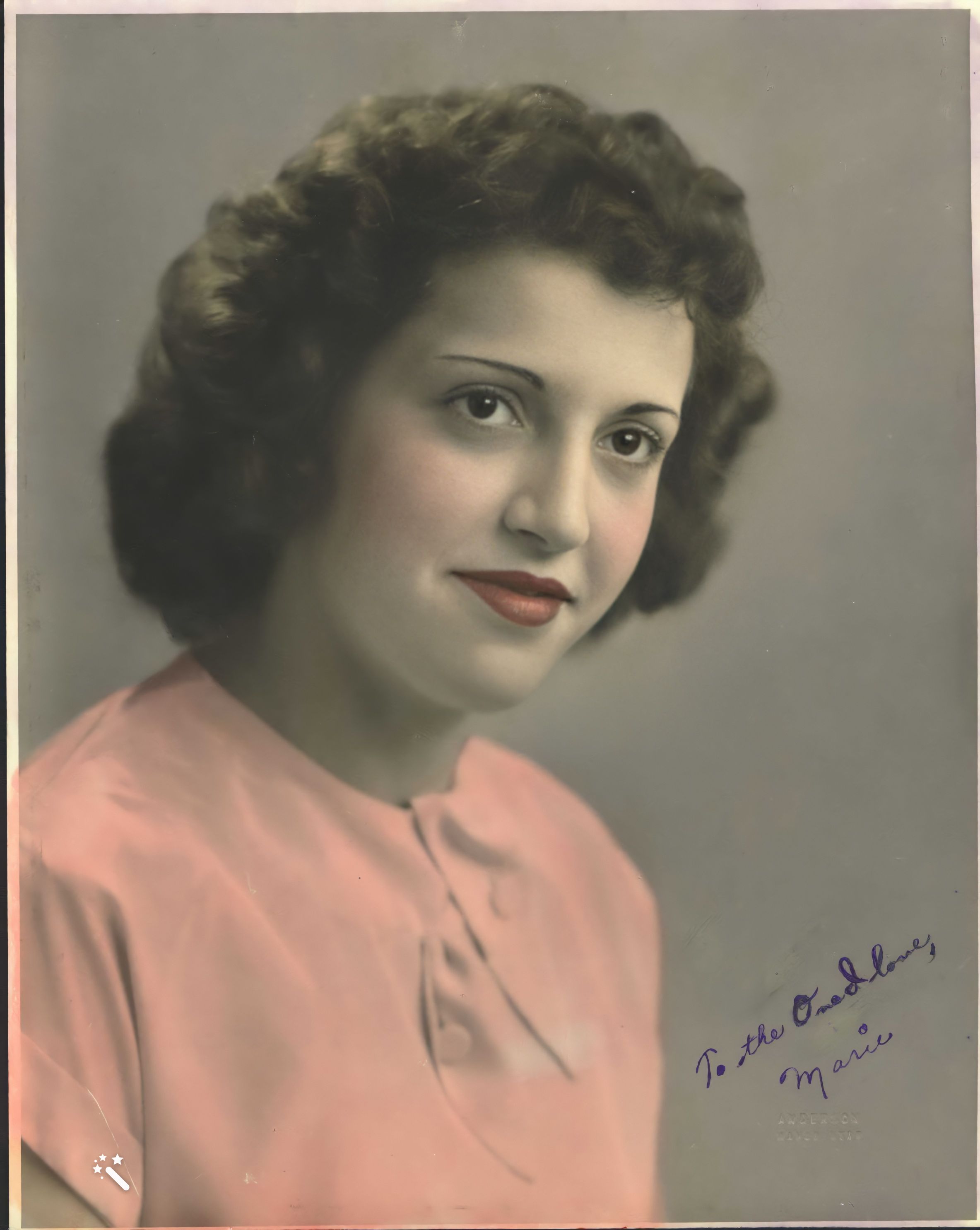 Marie C. Smith (Černík) in her 20s