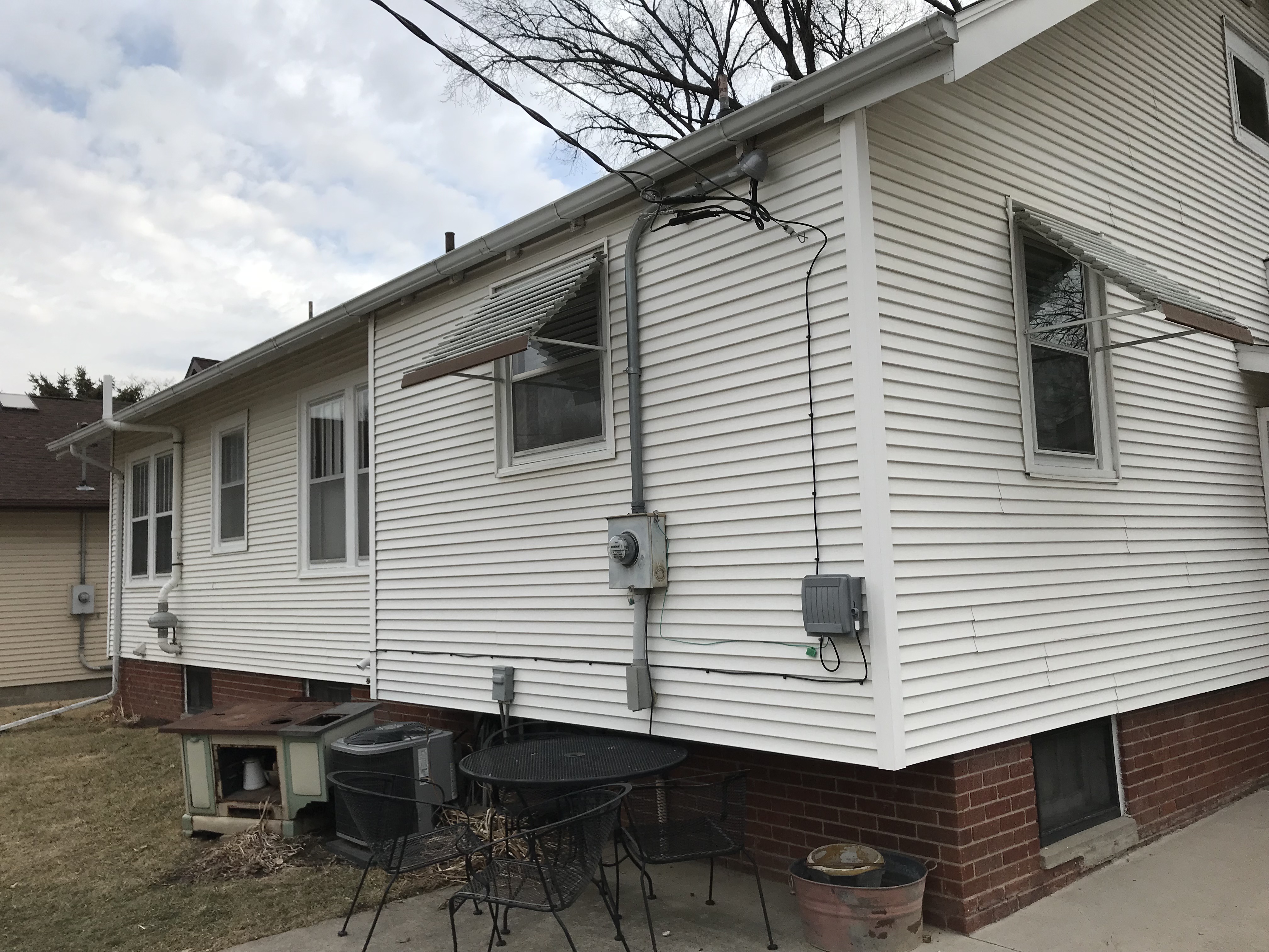 Side of Frank and Bessie Cernik Wahoo House
