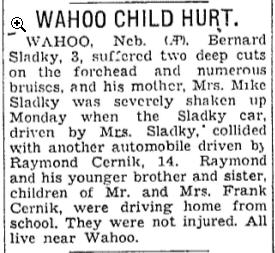 1938 Car Accident Article