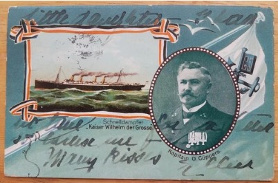 F. Missler Bremen Ticket Front